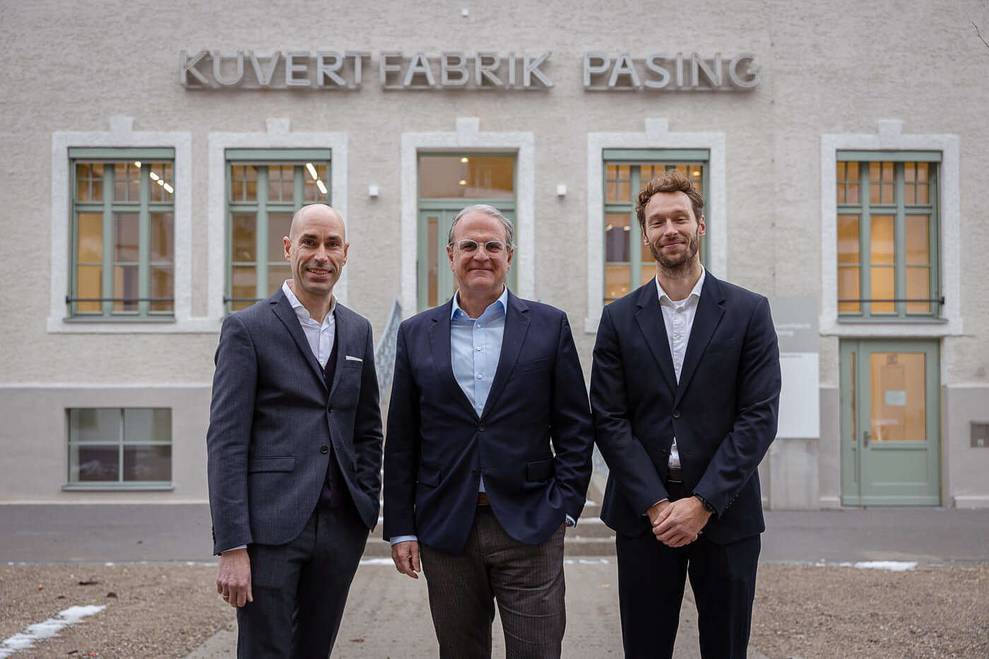 Denkmalgeschützten Kuvertfabrik im Münchner Stadtteil Pasing